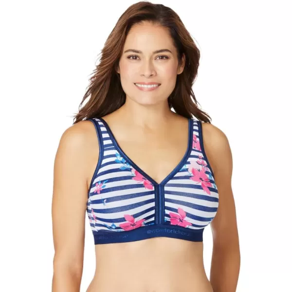 Comfort Choice Women's Plus Size Wireless T-Shirt Bra