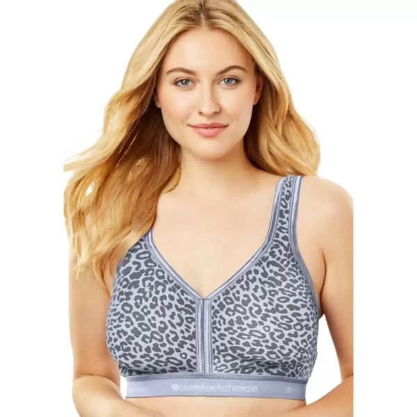 Comfort Choice Women's Plus Size Wireless T-Shirt Bra