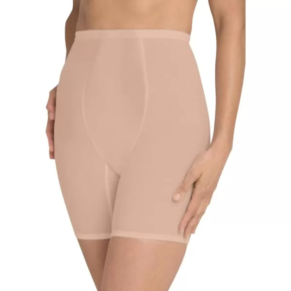 Women's Plus Size High-Waist Power Mesh Long Leg Shaper Shapewear