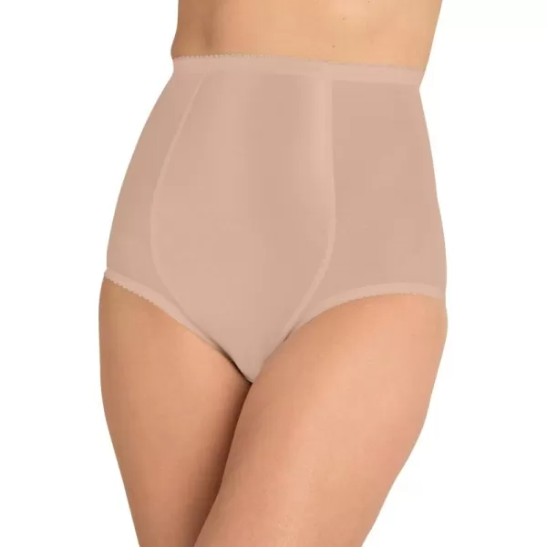 Women's Plus Size High-Waist Power Mesh Shaping Brief Shapewear