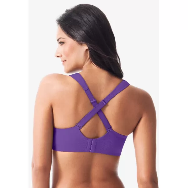 Comfort Choice Womens Plus Size Petal Boost Underwire BraRaspberry