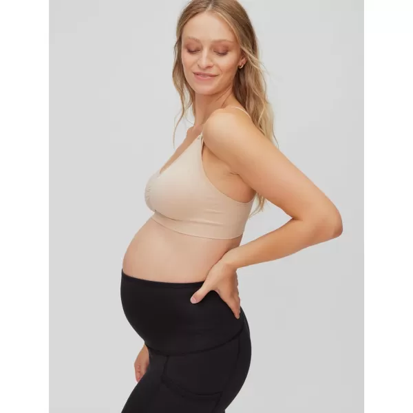 Motherhood Maternity Women’s Seamless Clip Down Nursing Bra Machine Washable Sizes S–3X Available in 1 &amp; 2 Packs