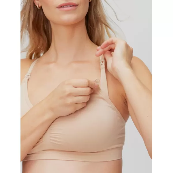 Motherhood Maternity Women’s Seamless Clip Down Nursing Bra Machine Washable Sizes S–3X Available in 1 &amp; 2 Packs