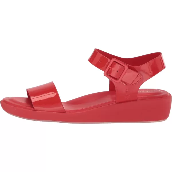 Hush Puppies Women's Brite Jells Qtr STP Wedge Sandal