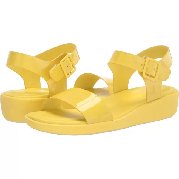 Hush Puppies Women's Brite Jells Qtr STP Wedge Sandal