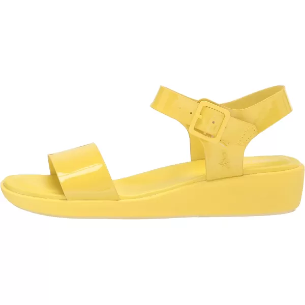 Hush Puppies Women's Brite Jells Qtr STP Wedge Sandal