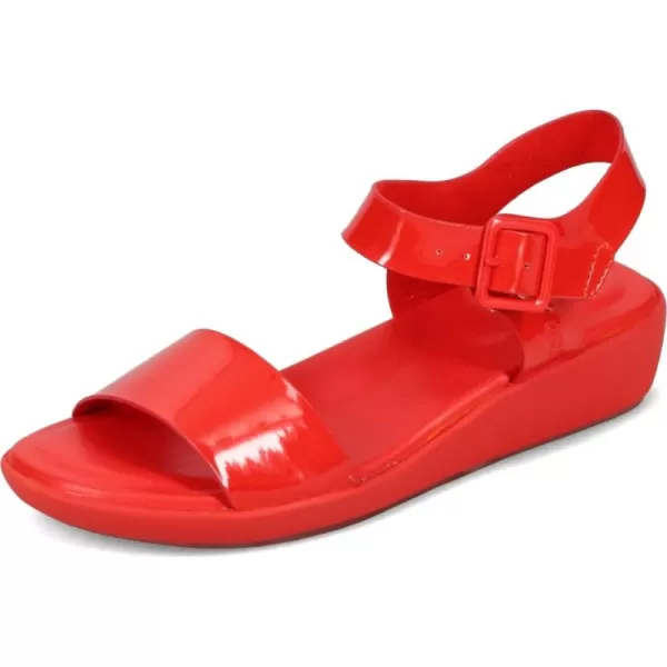 Hush Puppies Women's Brite Jells Quarter Strap Wedge Sandal