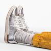 imageHush Puppies Womens Sabine SneakerSilver Metallic Leather