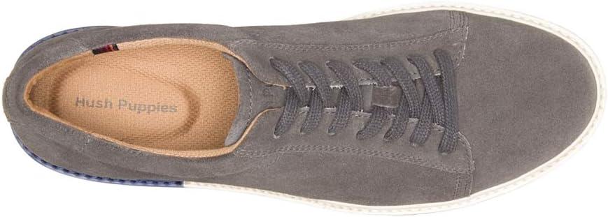 imageHush Puppies Mens Heath Sneaker OxfordDark Grey Suede