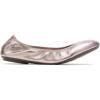 Gunmetal Metallic Leather