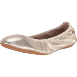 imageHush Puppies Womens Chaste Ballet FlatGold Metallic