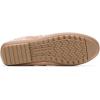 imageHush Puppies Womens AIDI Mocc Slipon Driving Style LoaferPale Peach Metallic Print Leather