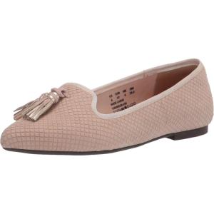 imageHush Puppies Womens Sadie Tassel Slipon Loafer FlatEggnog Cobra Leather