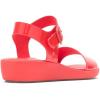 image:imageHush Puppies womens Brite Jells Qtr StpWedge SandalFiesta Red