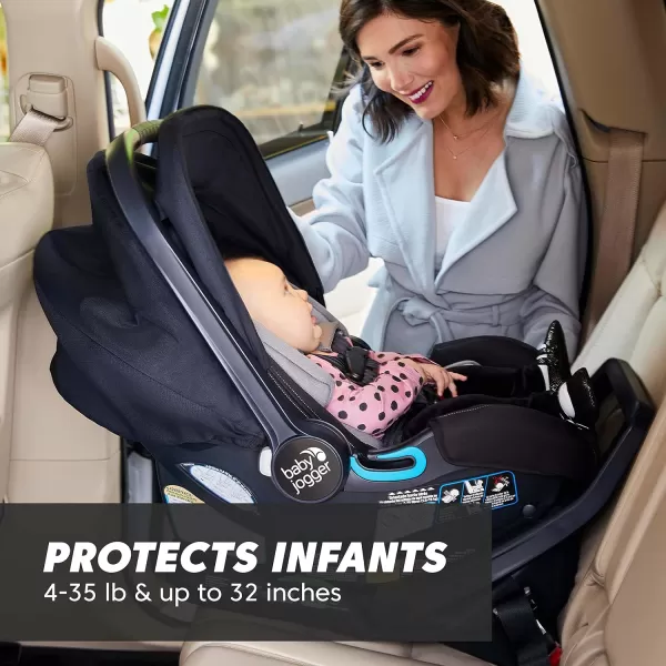 Baby Jogger City GO 2 Infant Car Seat, Pike with Leatherette