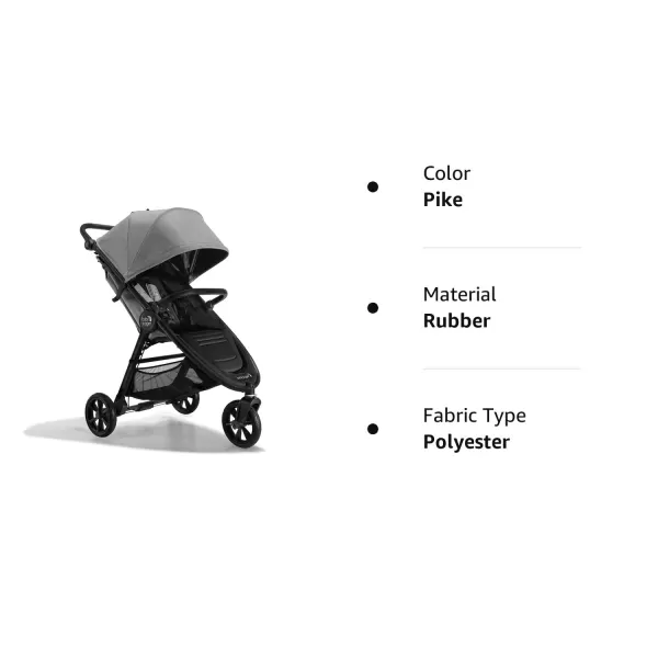 Baby Jogger City Mini GT2 All-Terrain Stroller, Black