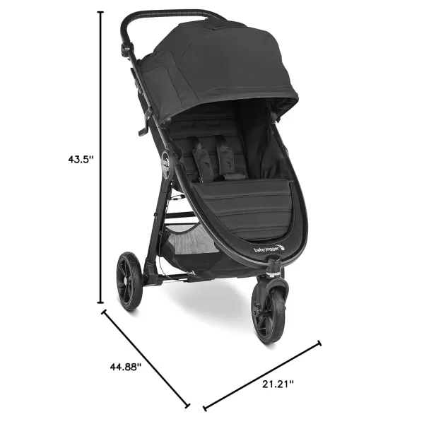 Baby Jogger City Mini GT2 All-Terrain Travel System | Includes City GO 2 Infant Car Seat, Jet