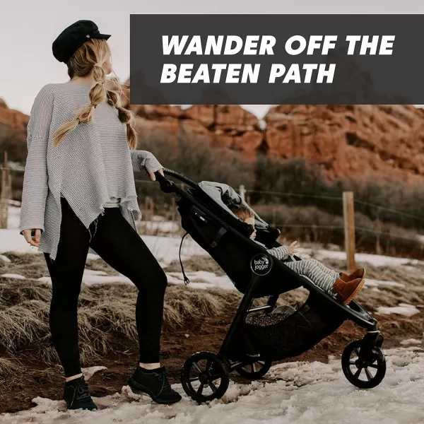 Baby Jogger City Mini GT2 All-Terrain Travel System | Includes City GO 2 Infant Car Seat, Jet