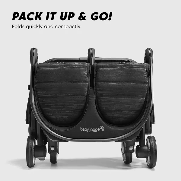 Baby Jogger City Tour 2 Ultra-Compact Travel Stroller, Jet
