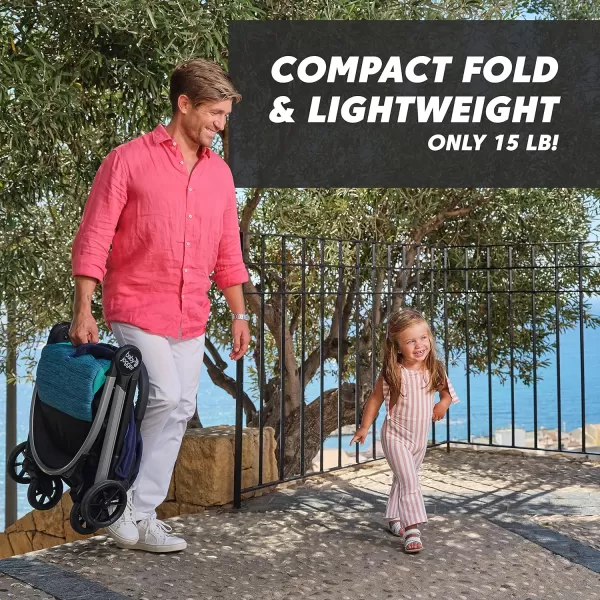 Baby Jogger City Tour 2 Ultra-Compact Travel Stroller, Jet