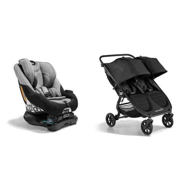 Baby Jogger City Turn Rotating Convertible Car Seat | Unique Turning Car Seat Rotates for Easy in and Out, Pike