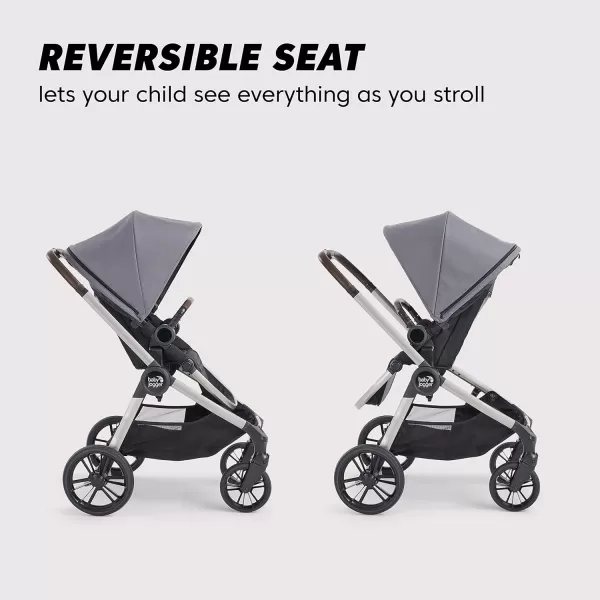 Baby Jogger® City Sights® Stroller - Convertible Stroller with Compact Fold, Dark Slate