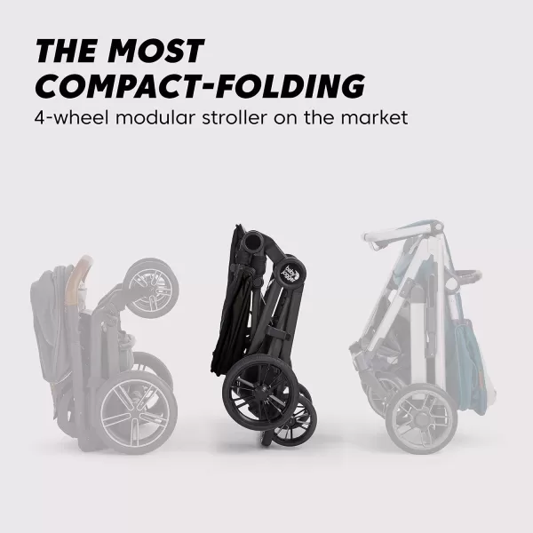 Baby Jogger® City Sights® Stroller - Convertible Stroller with Compact Fold, Dark Slate