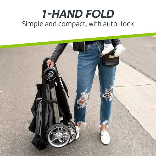 imageBaby Jogger City Mini 2 Stroller  2019  Compact Lightweight Stroller  Quick Fold Baby Stroller Jet