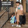 imageBaby Jogger City Tour 2 UltraCompact Travel Stroller Lightweight Foldable Pike Exclusive Includes Belly Bar Leatherette Handlebar and Premium FabricEco Black with Belly Bar