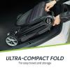 imageBaby Jogger City Tour 2 UltraCompact Travel Stroller Lightweight Foldable Pike Exclusive Includes Belly Bar Leatherette Handlebar and Premium FabricPitch Black