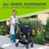 imageBaby Jogger City Tour LUX Stroller  Compact Travel Stroller  Lightweight Baby Stroller with BackpackStyle Carry Bag Perfect for Travel Iris