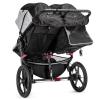imageBaby Jogger Summit X3 Double Jogging Stroller  2016  AirFilled Rubber Tires  AllWheel Suspension  Quick Fold Jogging Stroller BlackGray