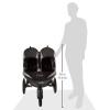imageBaby Jogger Summit X3 Double Jogging Stroller  2016  AirFilled Rubber Tires  AllWheel Suspension  Quick Fold Jogging Stroller BlackGray