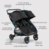 imageBaby Jogger City Mini GT2 AllTerrain Stroller Black Complete with Adjustable Handlebar HandOperated Parking Brake and car seat AdapterBlack