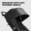 imageBaby Jogger City Mini GT2 AllTerrain Stroller Black Complete with Adjustable Handlebar HandOperated Parking Brake and car seat AdapterBlack