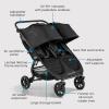 imageBaby Jogger City Mini GT2 AllTerrain Stroller Black Complete with Adjustable Handlebar HandOperated Parking Brake and car seat AdapterPike