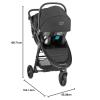 imageBaby Jogger City Mini GT2 AllTerrain Stroller JetJet