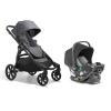imageBaby Jogger City Select 2 SingletoDouble Modular Travel System Includes City GO 2 Infant Car Seat Radiant SlateRadiant Slate