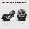 imageBaby Jogger City Turn Rotating Convertible Car Seat Unique 180Degree Turn Lightweight COOLMAX Fabric PikePike