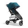 imageBaby Jogger City Mini GT3 All Terrain Stroller with Forever Air Rubber Tires and All Wheel Suspension with Magnetic Buckle and NoRethread Harness HeightAdjustable Handlebar and Foot BrakeDeep Sea Blue