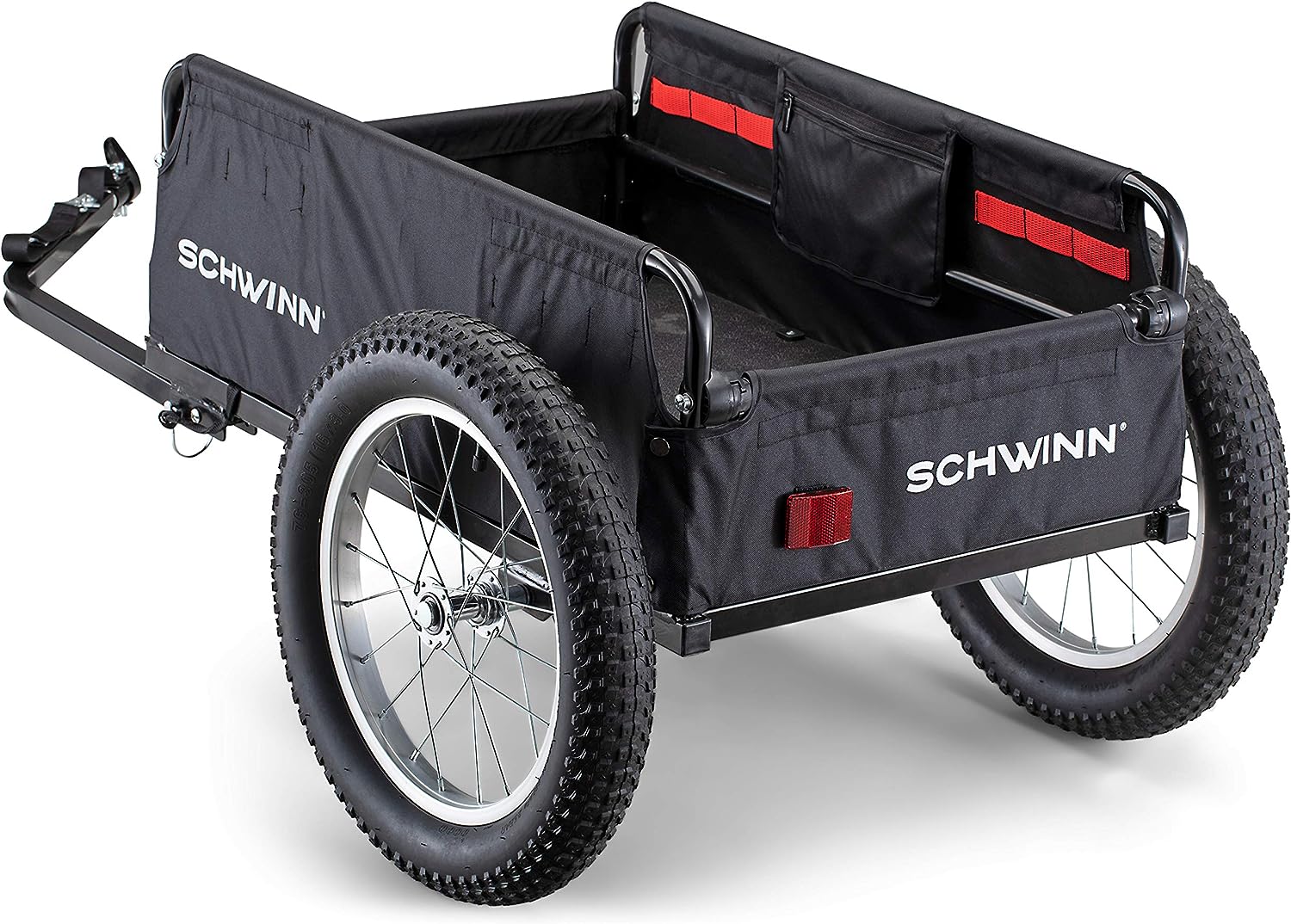 imageSchwinn Day Tripper and Porter Cargo Bike Trailer Tow Behind Not For Kids or Animals Multiple ColorsPorter Black