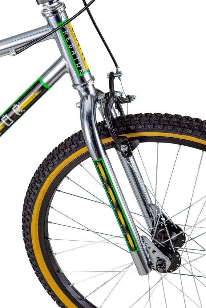 imageSchwinn Sting Pro and Predator Team BMX Bike for KidsYouth Retro Design SingleSpeed HiTen Steel Frame 20 or 24Inch Wheels Multiple ColorsPredator Team BMX Bike
