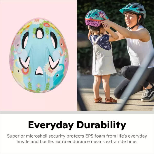 imageSchwinn Classic Toddler and Baby Bike Helmet Dial Fit Adjustment Kids Age 1  5 Year Olds Girls and Boys Suggested Fit 44  52 cmPink Elephants