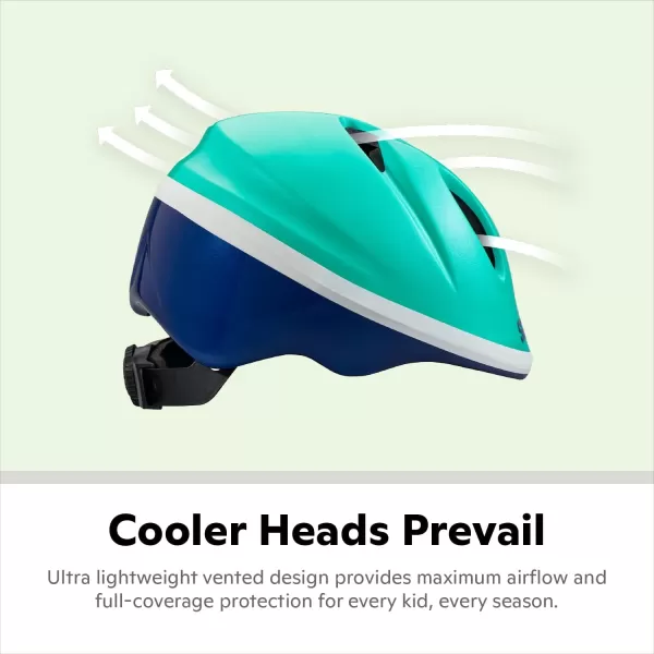 imageSchwinn Classic Toddler and Baby Bike Helmet Dial Fit Adjustment Kids Age 1  5 Year Olds Girls and Boys Suggested Fit 44  52 cmTeal