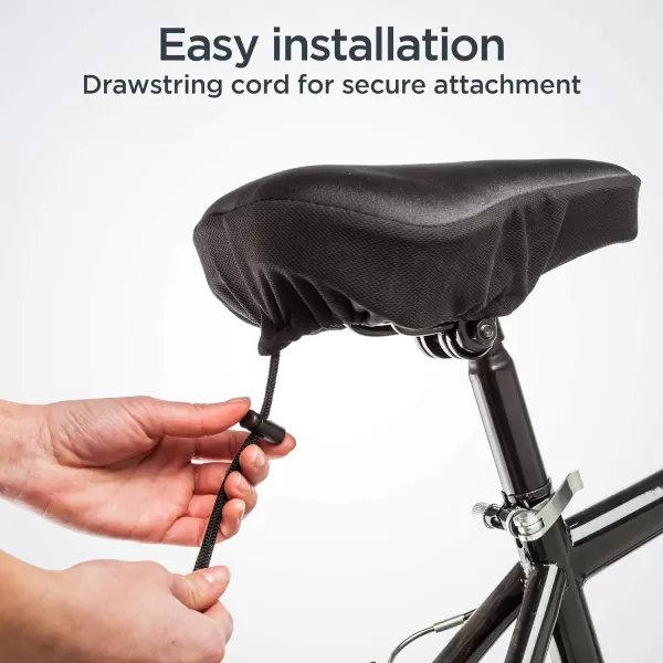 imageSchwinn Comfort Bike Sport Seat Cover Double Gel Padding Fits Most Seats for Standard or Indoor BikesSchwinn Comfort Bike Sport Seat Cover Double Gel Padding Fits Most Seats for Standard or Indoor Bikes