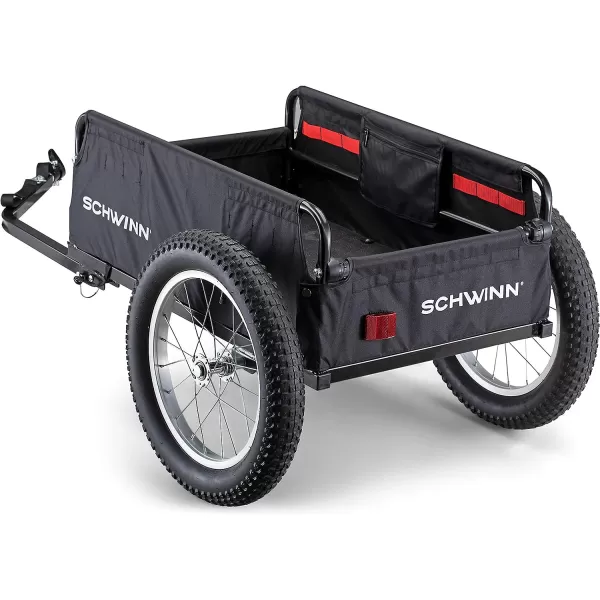 imageSchwinn Day Tripper and Porter Cargo Bike Trailer Tow Behind Not For Kids or Animals Multiple ColorsPorter Black