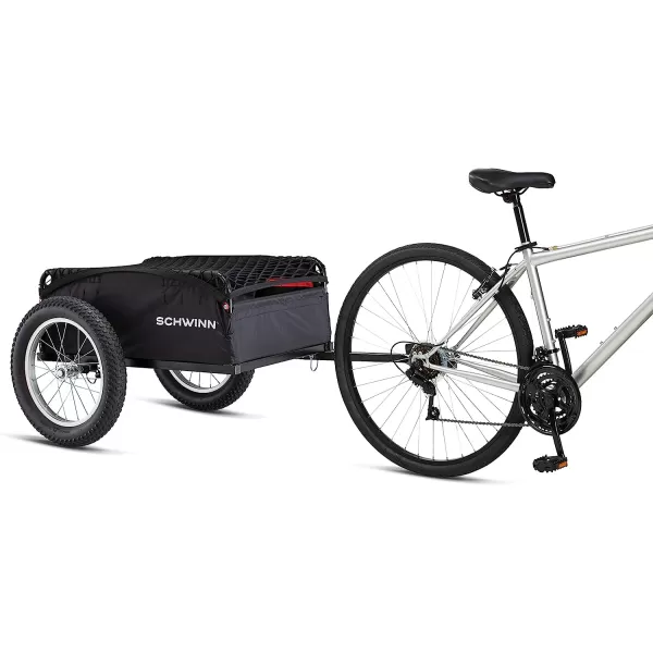 imageSchwinn Day Tripper and Porter Cargo Bike Trailer Tow Behind Not For Kids or Animals Multiple ColorsPorter Black