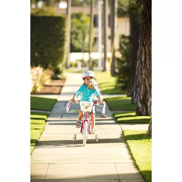 imageSchwinn Girls Bicycle Basket Kids Front Bike AccessoryLightup Flowers