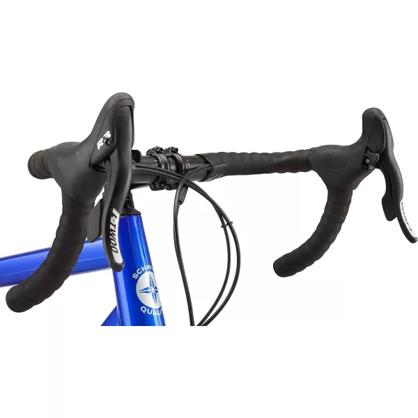 imageSchwinn Phocus Adult Road Bike Mens and Womens Aluminum Frame Flat and Drop Bar Options Multiple Speed Drivetrain Carbon Fiber Fork 700c WheelsBlue Phocus 16 Disc