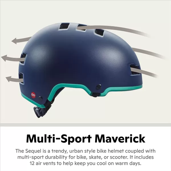 imageSchwinn Sequel ERT YouthAdult Bike Helmet Fits Head Circumferences 5462 cm Find Your Sizing Multiple ColorsNavy